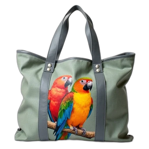 photorealistic, large, wet, bag transparent PNG cut-out