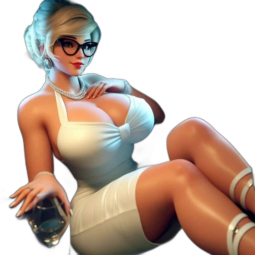dress, weapon, staff, face transparent PNG cut-out