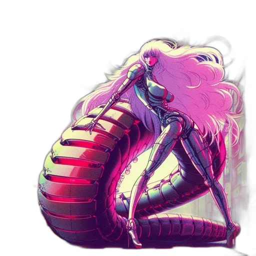 jacket, creature, dragon, robot transparent PNG cut-out
