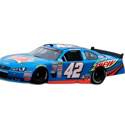 car, blue, number, side transparent PNG cut-out