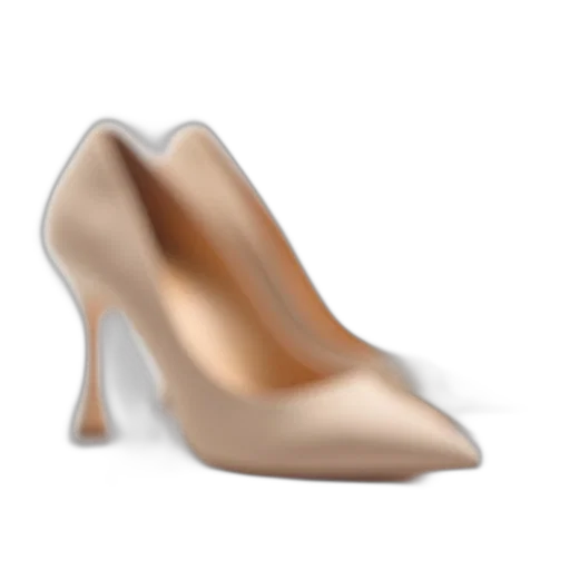 shoes, jewelry, 3d render, photorealistic transparent PNG cut-out