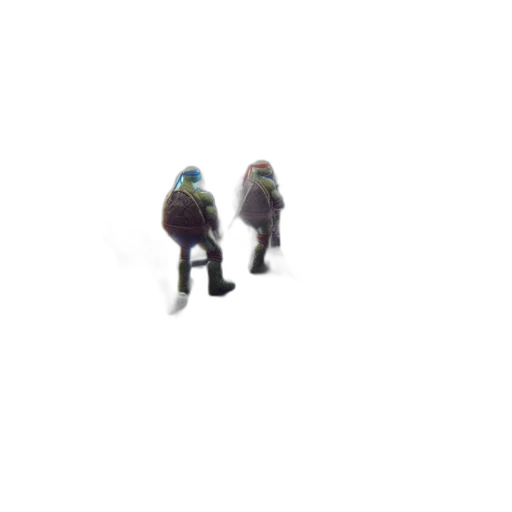 jacket, creature, staff, robot transparent PNG cut-out