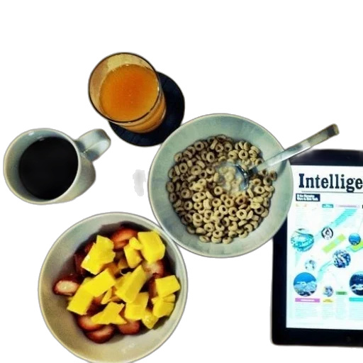 food, breakfast, table, bowl transparent PNG cut-out