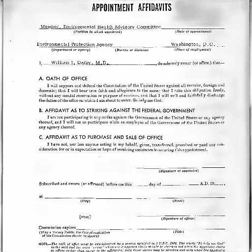 document, titled, appointment, affidavits transparent PNG cut-out