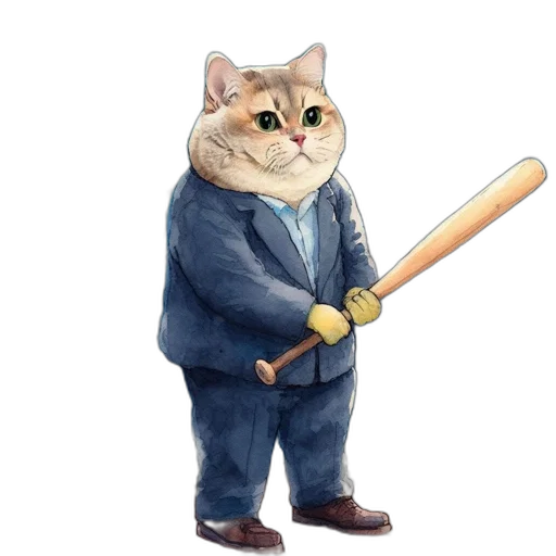 staff, animal, weapon, jacket transparent PNG cut-out