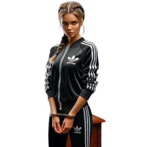jacket, dress, staff, photorealistic transparent PNG cut-out