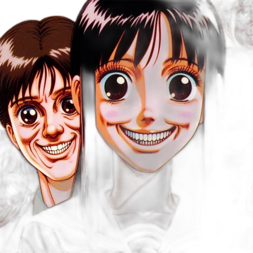 face, mask, creature, anime transparent PNG cut-out