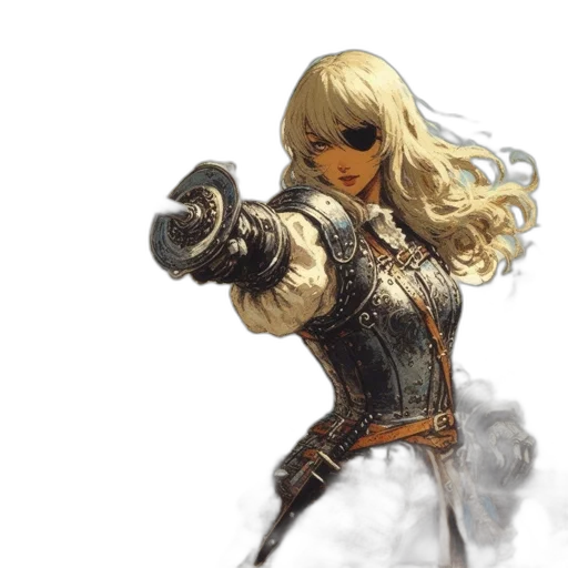 weapon, sword, staff, fantasy art transparent PNG cut-out