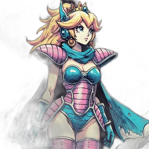 robot, dress, concept art, comic book art transparent PNG cut-out