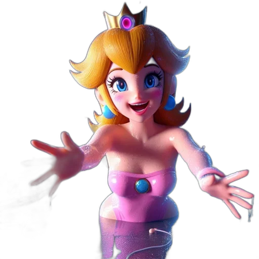 crown, dress, weapon, staff transparent PNG cut-out