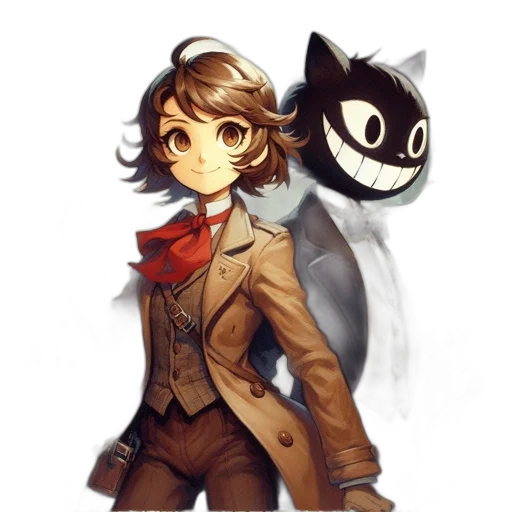 mask, staff, animal, jacket transparent PNG cut-out