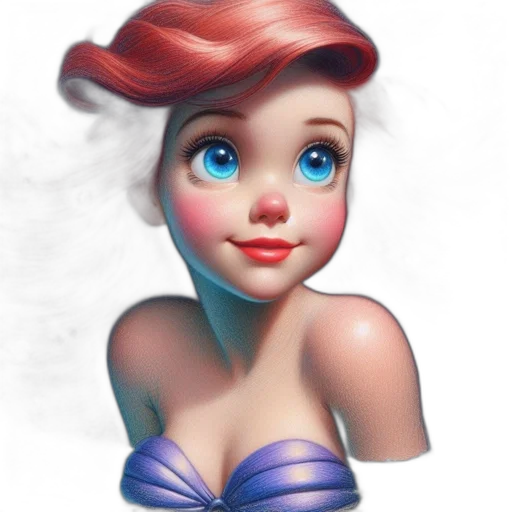 face, dress, 3d render, photorealistic transparent PNG cut-out