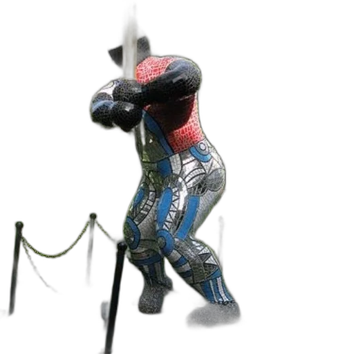 mask, robot, weapon, staff transparent PNG cut-out