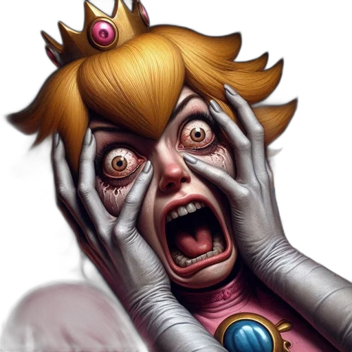crown, face, mask, concept art transparent PNG cut-out