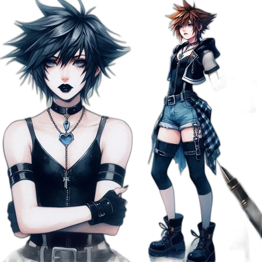 concept art, fantasy art, anime, pixel art transparent PNG cut-out