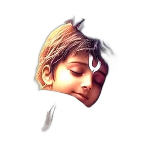 face, mask, crown, staff transparent PNG cut-out