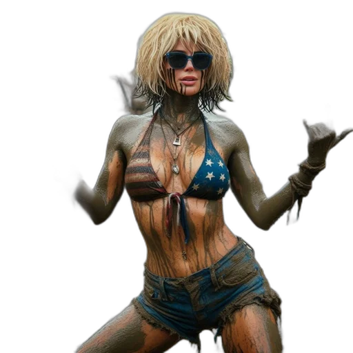 concept art, comic book art, fantasy art, cyberpunk transparent PNG cut-out