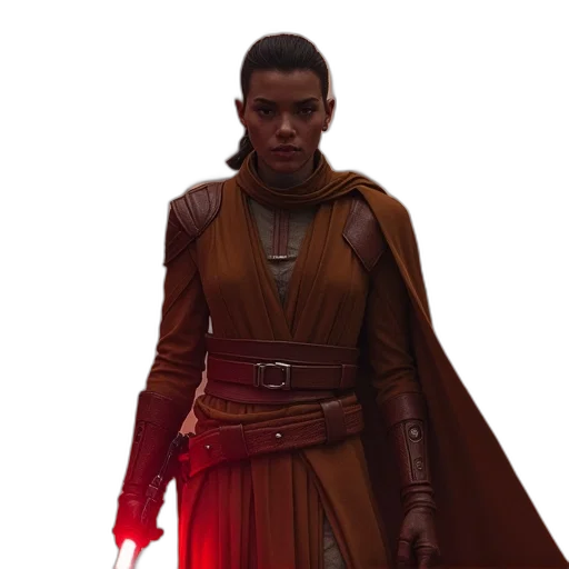 jacket, staff, concept art, comic book art transparent PNG cut-out