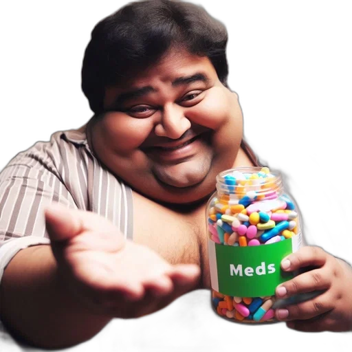 food, 3d render, concept art, man transparent PNG cut-out