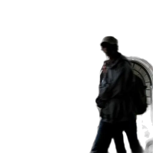 jacket, hat, robot, umbrella transparent PNG cut-out