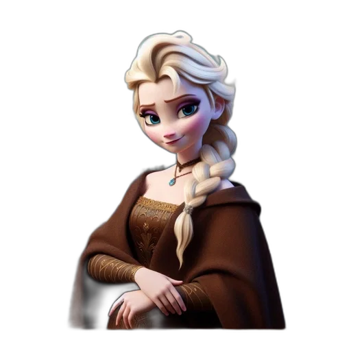 staff, face, crown, dress transparent PNG cut-out