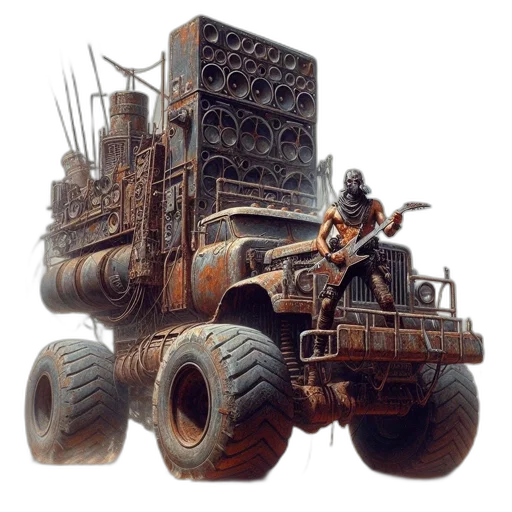 robot, weapon, car, animal transparent PNG cut-out