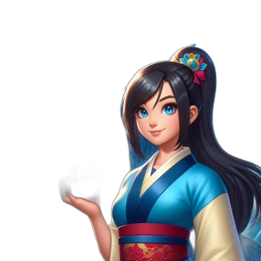 staff, dress, face, weapon transparent PNG cut-out