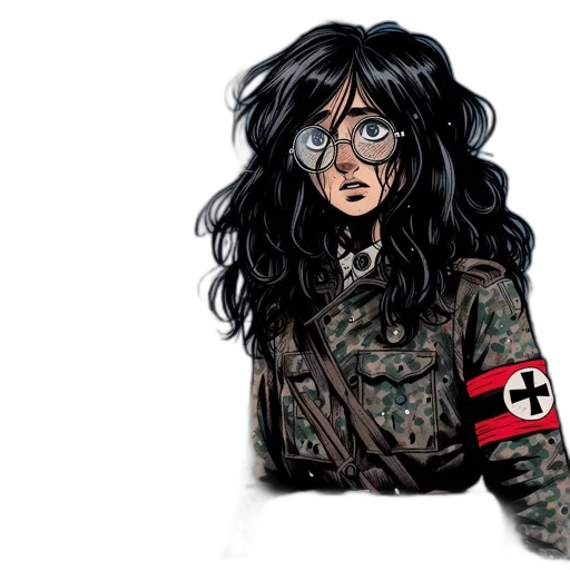 jacket, comic book art, concept art, cartoon transparent PNG cut-out