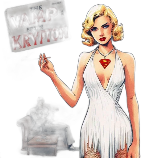 dress, comic book art, concept art, cartoon transparent PNG cut-out