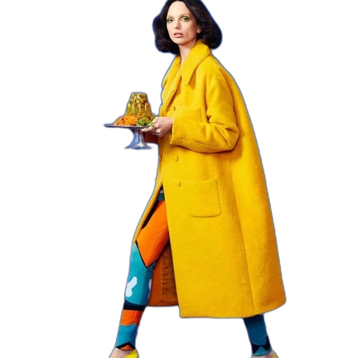 jacket, dress, shoes, staff transparent PNG cut-out