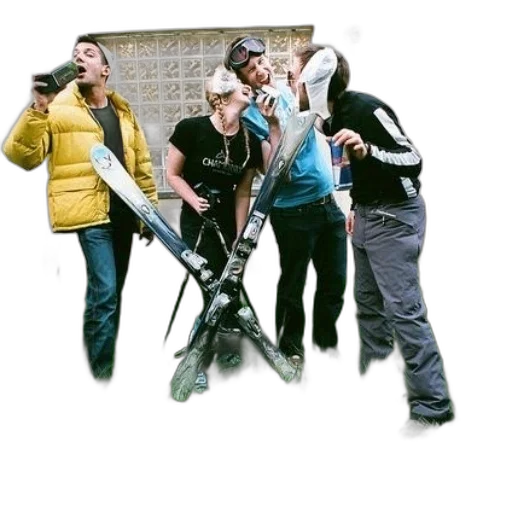 staff, weapon, jacket, 3d render transparent PNG cut-out