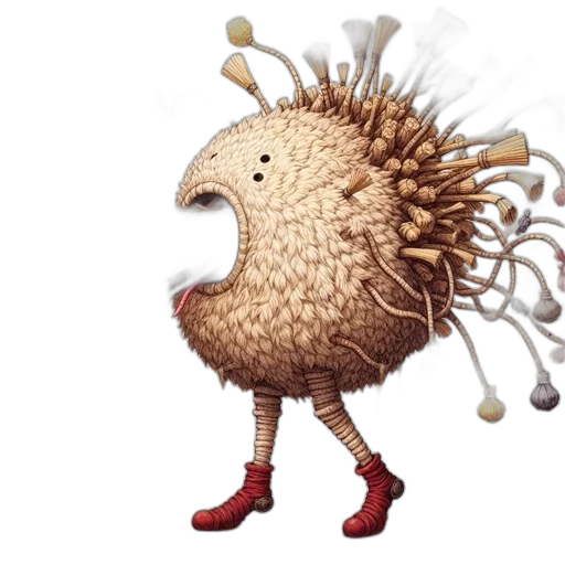 animal, creature, hair, food transparent PNG cut-out