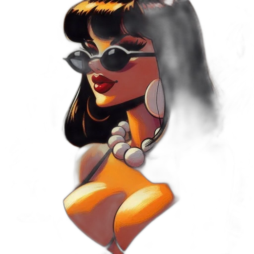 comic book art, cartoon, concept art, fantasy art transparent PNG cut-out