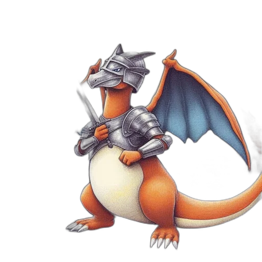 dragon, animal, weapon, staff transparent PNG cut-out