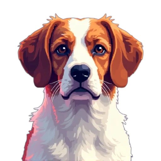 staff, animal, face, pixel art transparent PNG cut-out