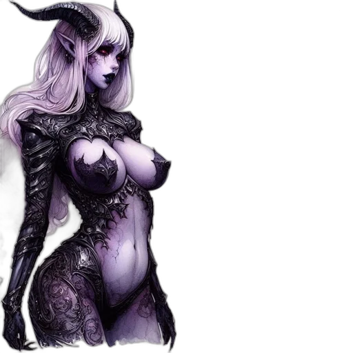 dress, dragon, creature, fantasy art transparent PNG cut-out