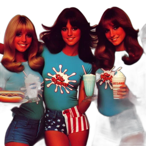 three, female, models, pose transparent PNG cut-out