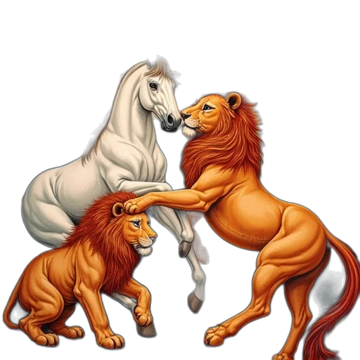 animal, concept art, fantasy art, photorealistic transparent PNG cut-out