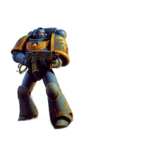 robot, weapon, 3d render, concept art transparent PNG cut-out