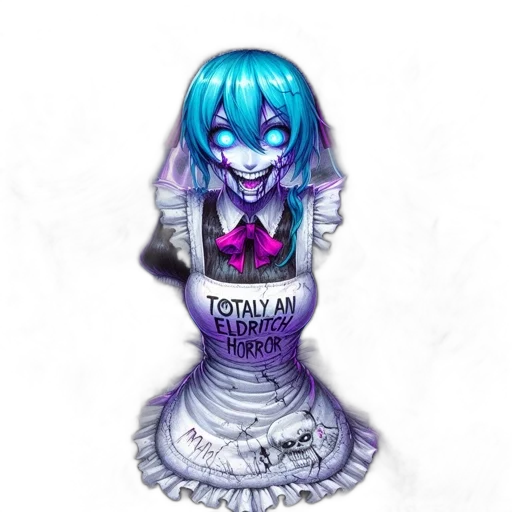 bottle, robot, dress, creature transparent PNG cut-out