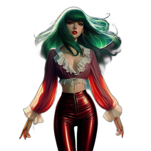 concept art, comic book art, fantasy art, 3d render transparent PNG cut-out