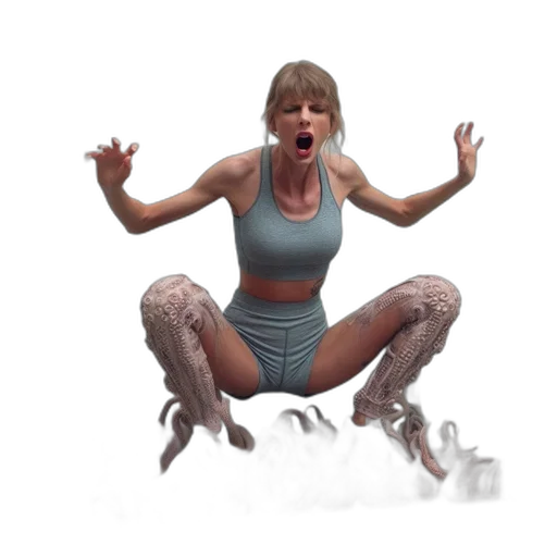 creature, concept art, 3d render, inside transparent PNG cut-out