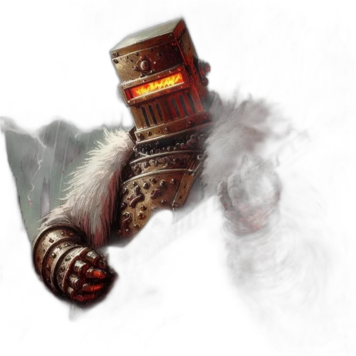 robot, sword, staff, weapon transparent PNG cut-out