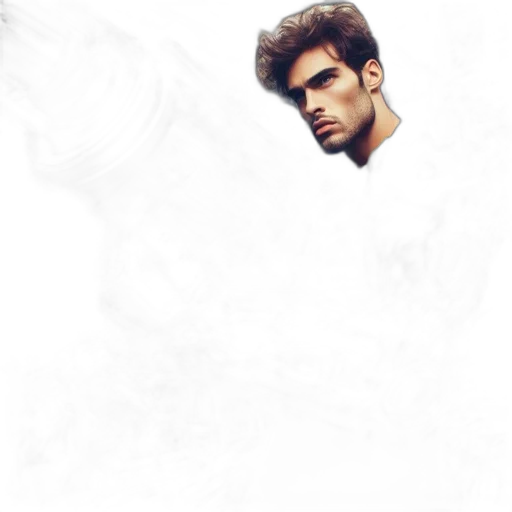 hair, dragon, face, creature transparent PNG cut-out