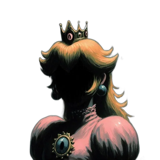 crown, hair, dress, jewelry transparent PNG cut-out