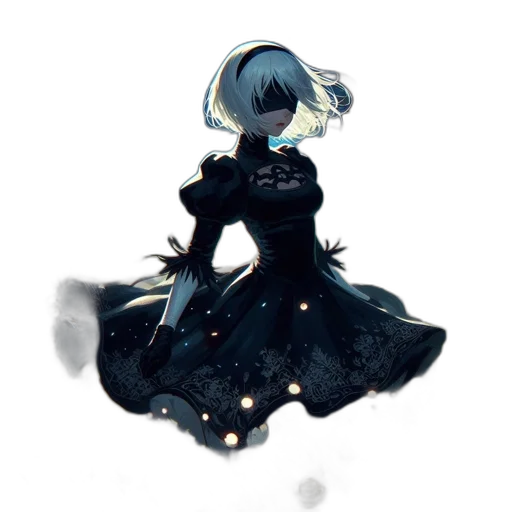 dress, crown, creature, mask transparent PNG cut-out