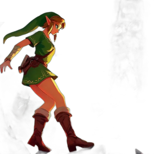 concept art, fantasy art, pixel art, 3d render transparent PNG cut-out