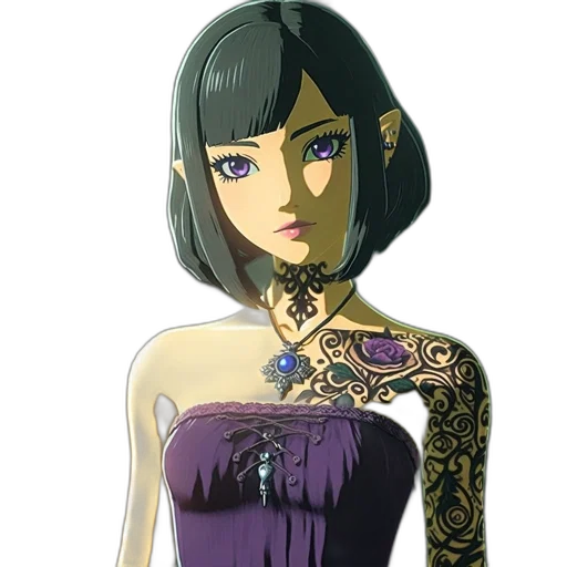 dress, jewelry, face, mask transparent PNG cut-out