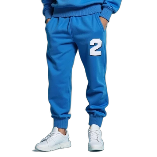 jacket, 3d render, blue, sweatshirt transparent PNG cut-out