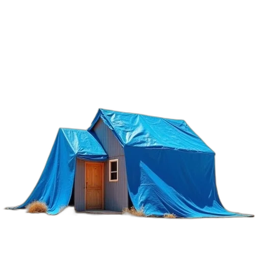 umbrella, building, jacket, house transparent PNG cut-out